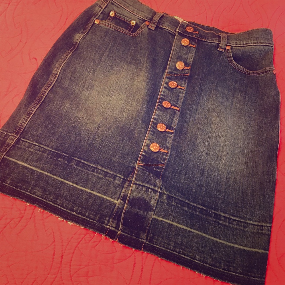 NWT Loft outlet Jean skirt